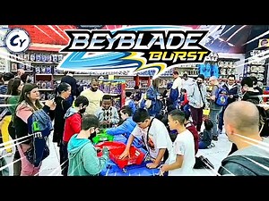 THE DAY RIHAPPY DID A BEYBLADE BURST FREE PLAY IN GUARULHOS