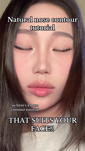 Natural Nose Contour Tutorial for Asian Nose Shapes
