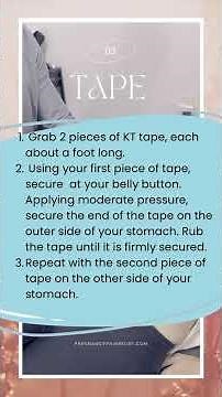 Belly Taping for Round Ligament Pain