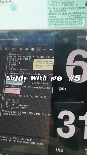Hari ini belajar sambil bikin catatan di ipad😋 #ngambis #studygram #xyzbca #fyp #foryoupage #KeluargaSehatIndonesiaKuat