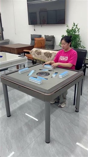 automatic mahjong table (also known as an electric mahjong machine). good