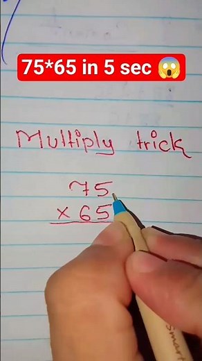 How to Make Multiplication Easy and Fun 😉 #math #multiplication #mathtricks