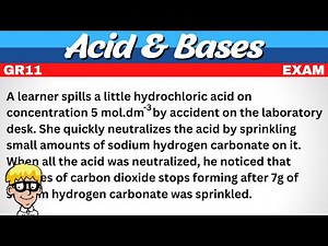 Exam Acid Base Grade 11