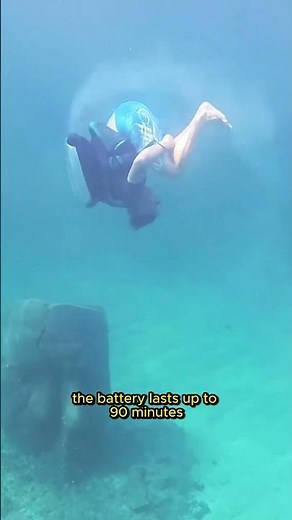 Would You Try the World's First Underwater Jetpack?