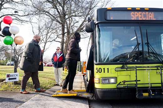KAT bus and Knox County Schools van crash with kids aboard