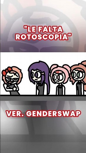 LE FALTA ROTOSCOPIA #ddlc #pclub #fandub #saori #rotoscopia