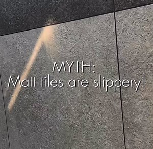 So, they said all matt tiles are slippery, did they? First of all, who’s “they”? Secondly, don’t believe everything you hear in this time of fake news and wobbly truths. Seek out trusted sources like Italtile (with 50 years in the biz). We say: Not all matt tiles will bring you to your knees. Depends upon the tile’s quality, texture, material and slip-resistance rating. Our high-end matt porcelain tiles have highly textured surfaces that elevate spaces and minimise slippiness. Many of our matt r