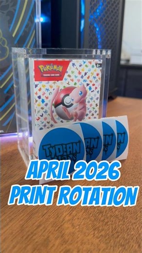Set block “G” will be rotating out of print April 10th, 2026. #pokemoncards #pokemoncardbusiness