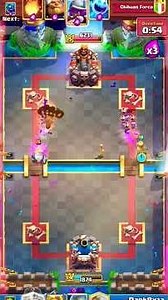 Last Second Crazy OT Comeback #clashroyale #clutch #buzzerbeater #supercell #megaknight #larry