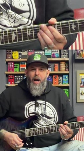 How to Play Sabbath Bloody Sabbath | Easy Black Sabbath Heavy Riff Tutorial (Video 98/365) #shorts