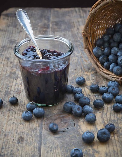 Confiture de myrtilles Thermomix pour 1 personnes - Recettes - Elle à Table