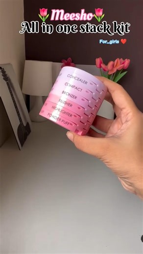 Meesho Beauty Find: Stack Kit 🎀#shorts #viral #makeup