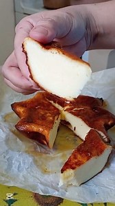 Mini basque burnt cheesecake | Riza Pinay Vlog