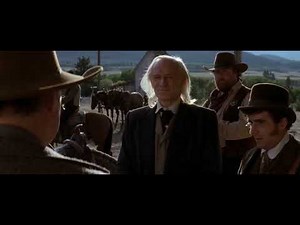 UNFORGIVEN: Little Bill (Gene Hackman) meets up with English Bob (Richard Harris)