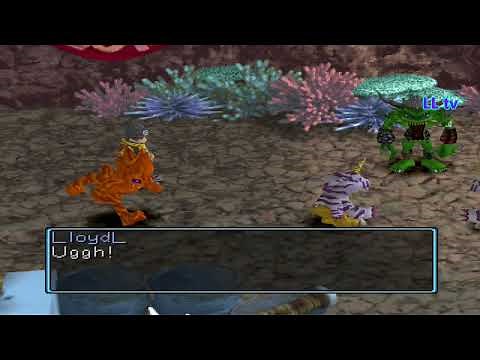 Digimon World 1 walkthrough guide - How to recruit Ogremon ( 3rd Fight )