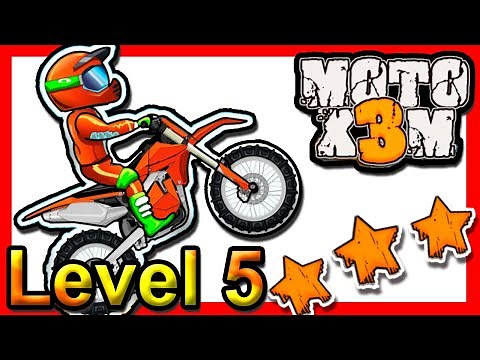 Moto X3M Bike Race Game Level 5 - 3 Stars [iOS/Android]