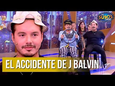 EL ACCIDENTE DE J BALVIN - The Susos Show - Caracol Tv