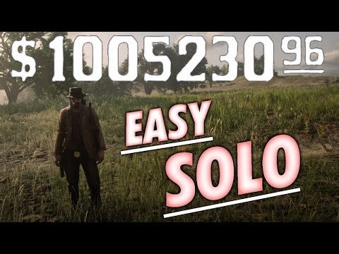 EASY *SOLO* UNLIMITED MONEY/XP GLITCH IN RED DEAD ONLINE!
