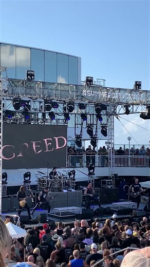 CREED - IN AMERICA 🇺🇸 LIVE! On Board #creed #rockmusic #inamerica #foryourpage #concert