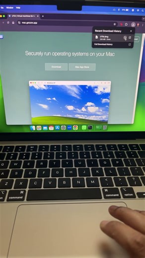 #1 Set up virtualization on Mac by downloading UTM! Stay tuned for Windows setup tomorrow! #shorts