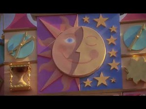 “it’s a small world” Disneyland Paris clock face ambient loop