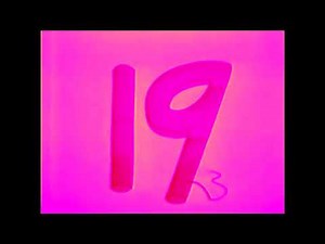 Sesame Street - 1 to 20 number elimination in Red, Pink, & Yellow Chorded
