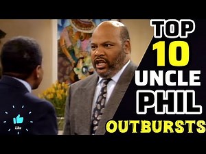 Top 10 UNCLE PHIL Outbursts!!! | The Fresh Prince of Belair