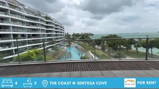 Dream Home with Scenic Sea Views in Sentosa Cove