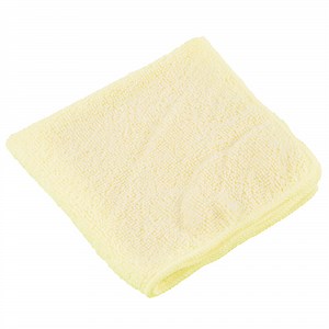 Rubbermaid® HYGEN™ r-40 12" x 12" Yellow Recycled Microfiber Cloth 1820580 - 24/Case
