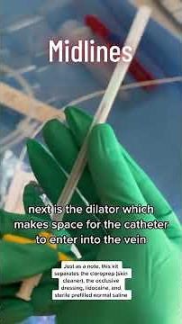 Midline Catheters #ivtherapy #vascularaccess #ivinsertion #nurse