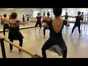 Advanced ballet center combination