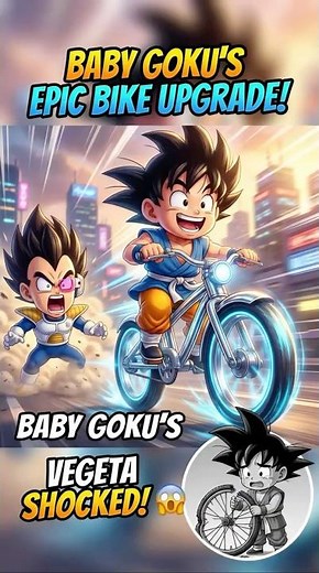 You'll NEVER guess why Bulma stole Baby Goku's bike… #shorts