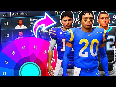 NEW Franchise Fantasy Draft SPIN THE WHEEL Challenge!!