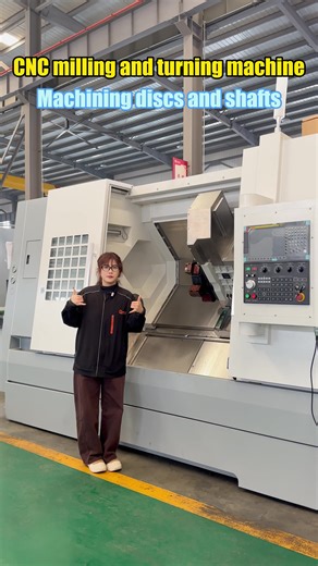 If you can guess the price of this machine, I will give you a discount. #cnc #cnclathe #cncmachine #cncmachinetools #machining