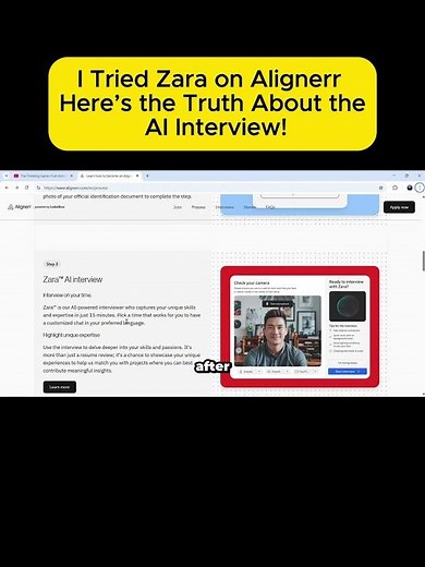 I Tried Zara on Alignerr Here’s the Truth About the AI Interview!