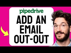 How to ADD an Email Opt-Out in Pipedrive (Step by Step)