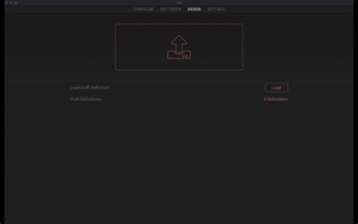 【VIA2.0使用方法】升级via后，顶部的导入菜单栏没有了，可以这样操作导入键盘json文件