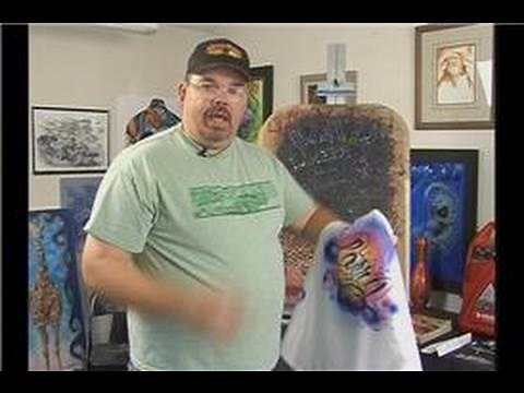 Airbrush : Washing Airbrushed Shirts