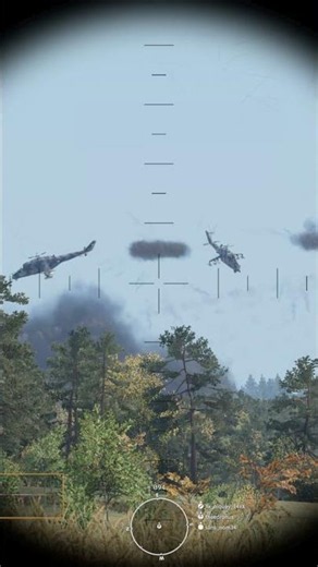 Helis Crashing Into Each other Arma Reforger #armareforger #fypシ #gaming #shorts