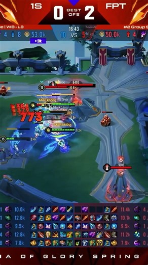 Stark did his best with the Billy card to help 1S narrow the score to 1-2 against FPT!