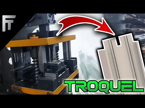 Die for aluminum profiles, how does it work? 🤔 Die for three-inch lines