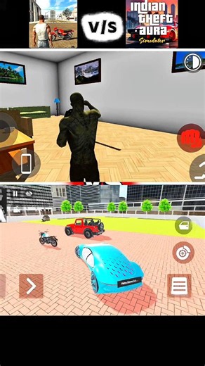 Indian bike driving 3D☠️ Vs 🤯 Indian treft Auto 💀#gaming​ #3d​