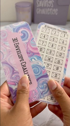 My first 30 envelope challenge etsy order! Thank you Emily! #savingschallenges #savingmoney #budget