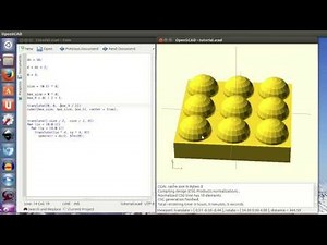 Tutorial openscad 2: Organiza tus canicas (5/28)