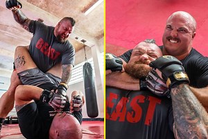 Eddie Hall announces he’ll make his MMA debut against current World’s Strongest Man in February