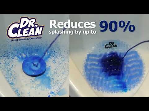 Dr. Clean Urinal Screen Demo