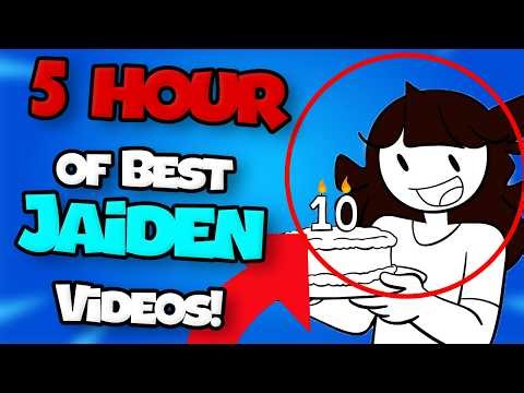 *5 HOURS * OF THE “BEST” JAIDENANIMATION VIDEOS TO FALL ASLEEP!