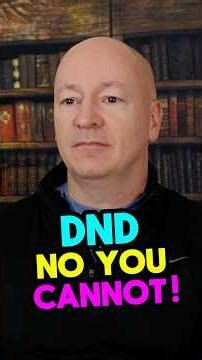 When The DM Finally Says NO! #dndmemes #dungeonmaster #gamemaster #dnd #shorts