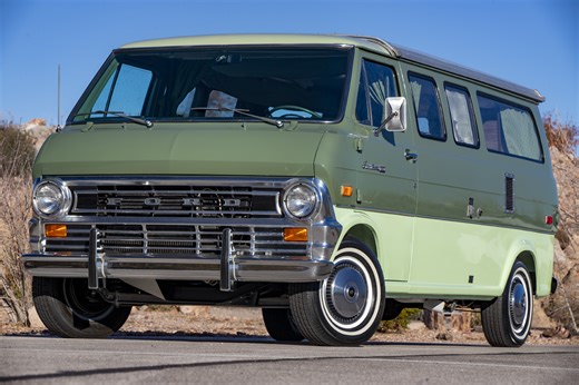 Single-Family-Owned 1972 Ford Econoline E-200 Camper