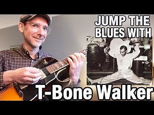 T-Bone Walker | 7 Jump Blues Licks | Guitar Lesson w/tabs